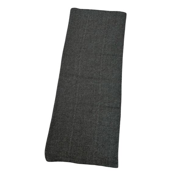 Restoration Hardware Alpaca Knit Oversized Lumbar Pillow Cover Gray 35” X 14” - Picture 2 of 6